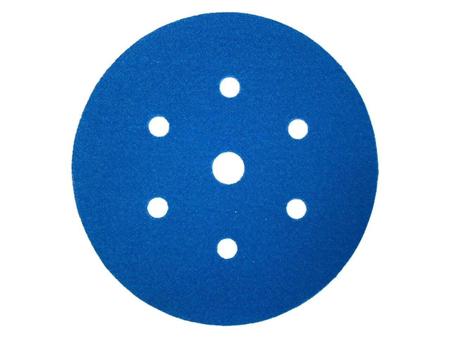 Imagem de Kit 10 Disco Hookit(Tm) 3M(Tm) Blue 150 321U 152Mm 7 Furos