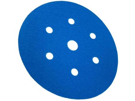 Imagem de Kit 10 Disco Hookit(Tm) 3M(Tm) Blue 150 321U 152Mm 7 Furos