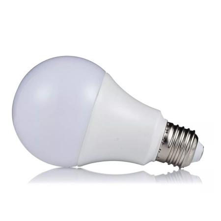 Imagem de Kit 10 Lampada Led 7w Bulbo Branco Frio Soquete E27 Bivolt Iluminação Residencial