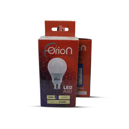 Imagem de Kit 10 Lâmpadas Bulbo Led 10w Orion A60 Bivolt Branco Frio 6000k