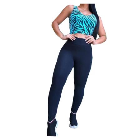 Kit Contendo 10 Legues Legging Atacado Varias Cores Frete