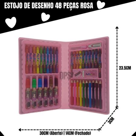 KIT COM 10 DESENHOS PARA COLORIR MENINA