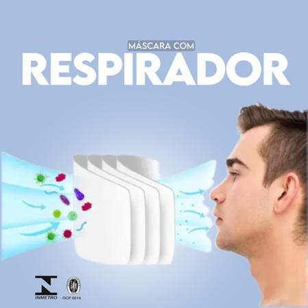 Imagem de Kit 10 Máscaras 3m 9320 Aura + Br Pff2 Respirador N95 Anvisa