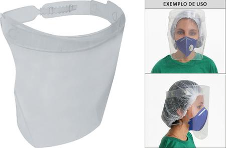 Imagem de Kit 10 Máscaras Proteção Facial  Face Rosto