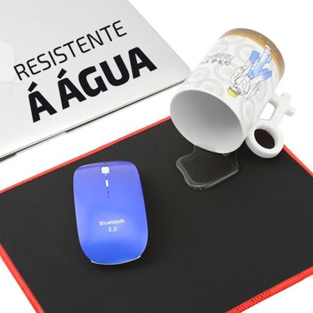 Imagem de Kit 10 Mousepad Gamer Borda Costurada 27 X 22 Speed Edition