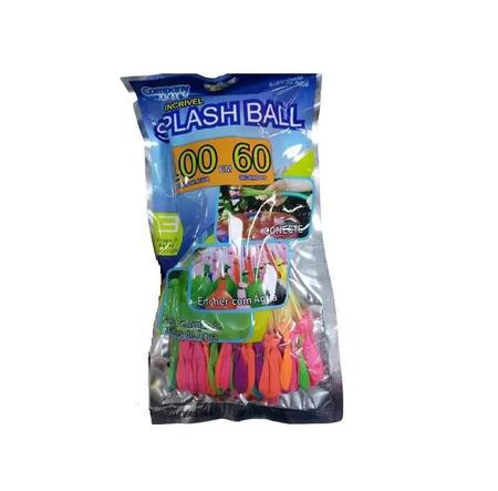Kit 10 Pacotes Bexigas Balão De Água 100 Un Splash Ball - Company kids Imagem de Kit 10 Pacotes Bexigas Balão De Água 100 Un Splash Ball