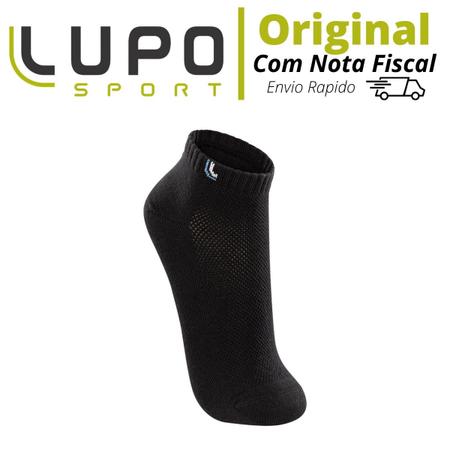 Imagem de Kit 10 Pares Meia Lupo Cano Curto Soquete Algodão Unissex