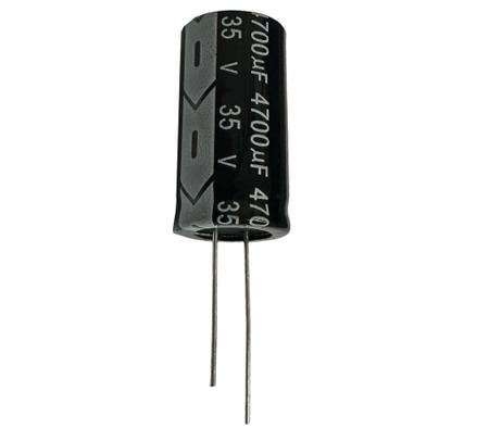 Imagem de Kit 10 pçs - capacitor eletrolitico 4700x35v - 4700uf x 35v