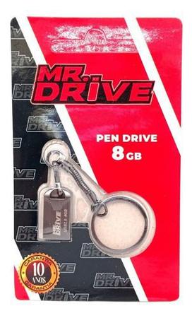 Imagem de Kit 10 Pen Drive 8gb Masterdrive Chaveiro - Preço De Atacado
