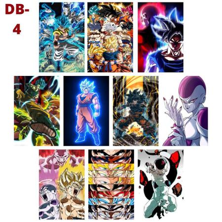 Placa Decorativa - Dragon Ball Goku Sayajin