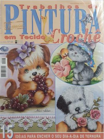 Kit 10 Revistas Pintura Em Tecido & Crochê (rv3) - Canto da Agulha - Outros  Livros - Magazine Luiza