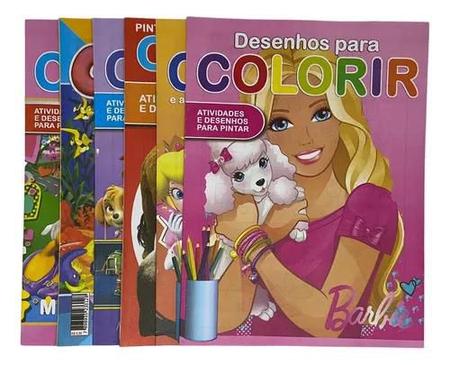 Kit 10 Revistinha Para Colorir Fundo Do Mar Unicornio Carros - RK - Kit de  Colorir - Magazine Luiza