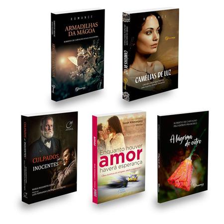 Imagem de Kit 10 Romances Espíritas que Transformam sua Vida