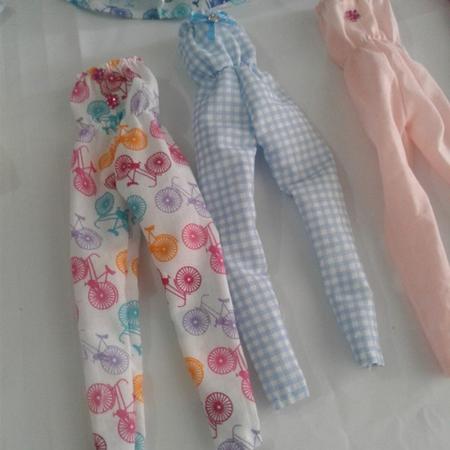 Kit 10 Roupinhas Roupas Para Boneca Barbie ou Frozen - Rose Atelie