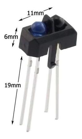 Imagem de Kit 10 Sensor Ótico Refletivo Ir Tcrt5000 Arduino Pic Optico