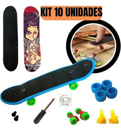 10 Skate De Dedo Brinquedo Infantil Radical Doação Prenda