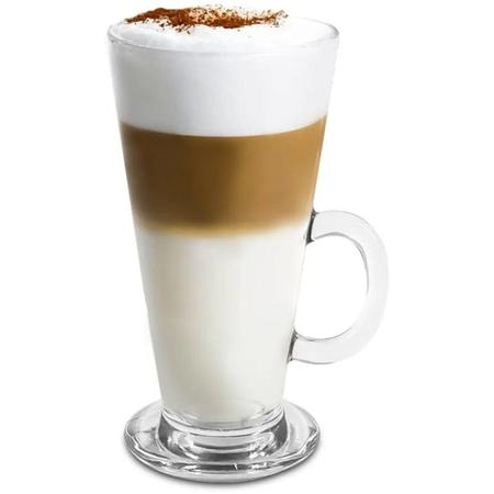 Imagem de Kit 10 Taça Cappuccino Importada Tcheca 250ml Irish Coffee