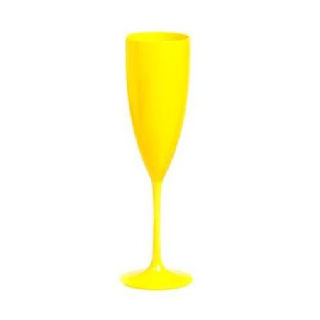 Imagem de Kit 10 Taça Espumante Polipropileno 150ml - Servir champanhe