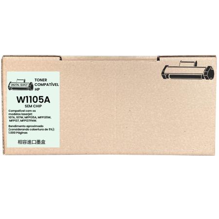 Imagem de Kit 10 Toner Compatível 105A W1105 W1105A Para 107W Sem Chip