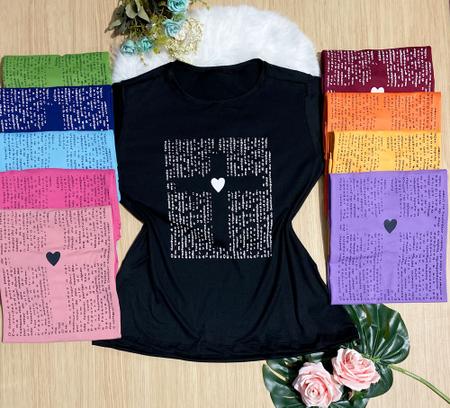 kit 10 unidades Blusa feminina tshirt Baby look estampada cores variadas  menor preço do Brasil - CHICKFLOR - Blusas Femininas - Magazine Luiza
