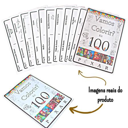 Kit 100 Desenhos Para Pintar E Colorir Meninos - Folha A4 ! 2 Por Folha! -  #0044