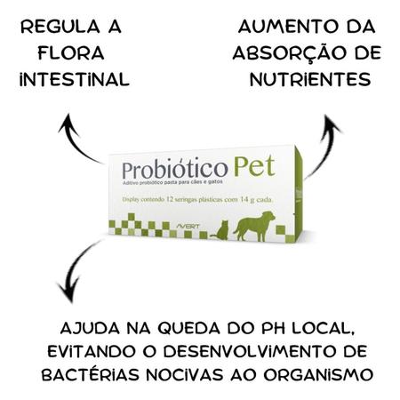 Imagem de Kit 100 Seringas Probiótico Para Cães E Gatos- Avert