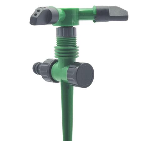 Imagem de Kit 10X Aspersor Irrigador Para Grama Jardim 360 Graus Auto