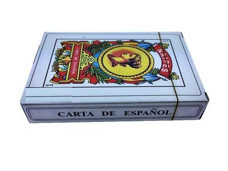 Kit 12 Baralho Espanhol Para Jogar Truco Escova Bisca Plastificado