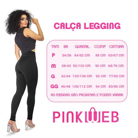 LEGGING SEM COSTURA LATERAL ROSA ROMANCE POLIAMIDA