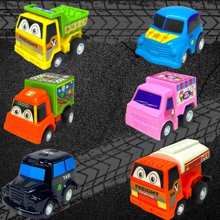 Kit 12 Carrinhos Fricção Combinação De Carros Construção E Carros De  Corrida Brinquedo infantil Coleção, Fanwix