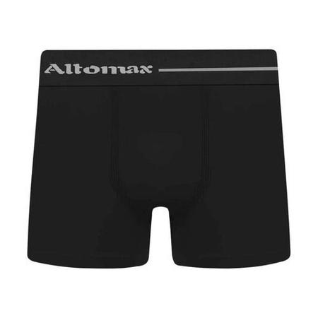 Imagem de Kit 12 Cuecas Boxer Microfibra Sem Costura ALTOMAX + 9 Pares de Meias