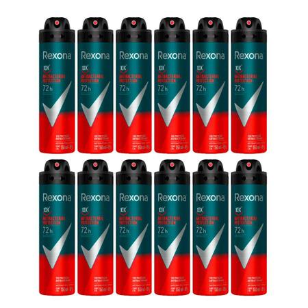 Desodorante Rexona Aerosol Men AntiBacterial Protection com 150ml