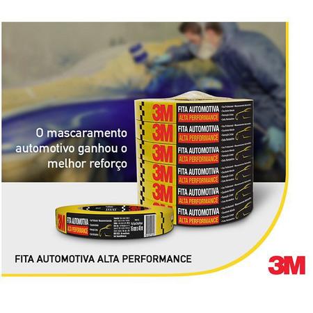 Imagem de Kit 12 Fita Mascaramento Automotiva 3M 18MM X 40M ALTA Performance