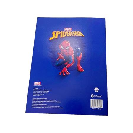 Livro Gigante Para Colorir - Homem-Aranha - 1 unidade - Marvel