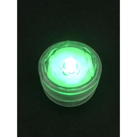 Imagem de Kit 12 Luminária lâmpada Led Colorida Decorativa a Prova DÁgua com Bateria 12Pcs
