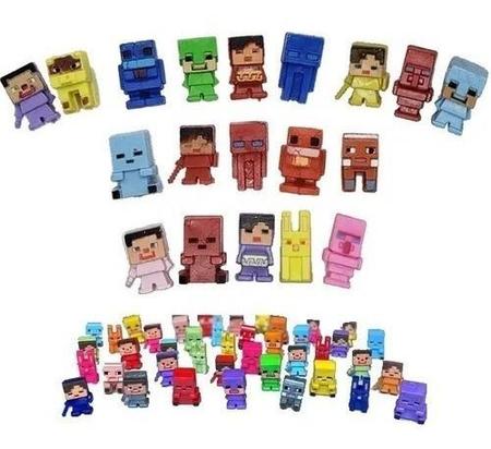 Kit Minecraft Bonecos Articulados Com 12 Pecas - Yes - Boneco Minecraft -  Magazine Luiza