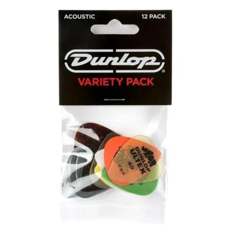 Imagem de Kit 12 Palhetas Dunlop Variety Pack Sortidas Pvp112 Nf-e