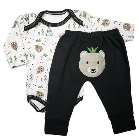 Imagem de Kit 12 Pçs Roupa Bebê Enxoval Menino Menina Inverno Estiloso