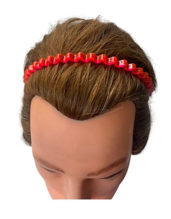 Kit 12 Tiaras Arco Zig Zag Colorido c/ Glitter Fantasia - Blook Imagem de Kit 12 Tiaras Arco Zig Zag Colorido c/ Glitter Fantasia