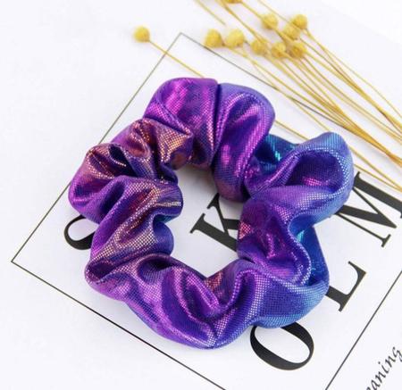 Imagem de Kit 12 unidades de rabico elástico de cabelo feminino antifrizz fruta-cor boa elasticidade
