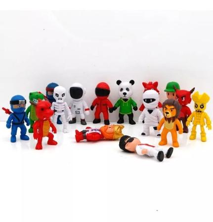 Kit 16 Bonecos Personagens Jogo Stumble Guys 7 Cm - Mega Toys São