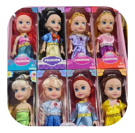 Kit Bonecas Princesas da Disney