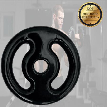 Imagem de Kit 2 Anilhas 10 Kg Body Pump - Ferro Fundido Revestido PVC