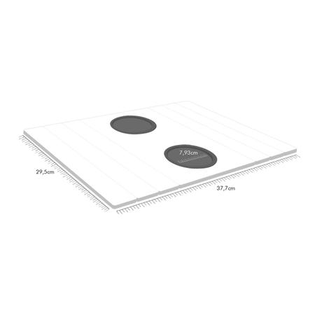 Kit 2 Apoio para Braço de Sofa Brancal em MDF 29,5X38 - MAISON DE LELELE Imagem de Kit 2 Apoio para Braço de Sofa Brancal em MDF 29,5X38