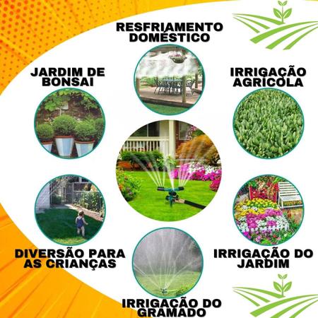 Comprar Irrigador Automático 360° para Jardim preço no Brasil loja