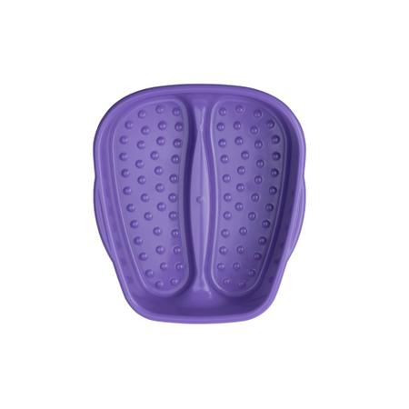 Imagem de Kit 2 Bacia Para Pés Pedicure Salão de Beleza Multiuso Relaxamento Compact Colors Dompel - Roxo