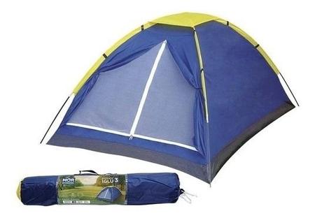 Kit 2 Barracas de Camping Iglu p/ 4 Pessoas com Mosqueteiro - Mor Imagem de Kit 2 Barracas de Camping Iglu p/ 4 Pessoas com Mosqueteiro