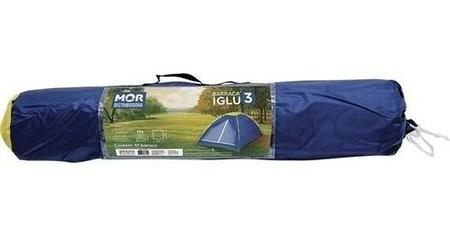 Kit 2 Barracas de Camping Iglu p/ 4 Pessoas com Mosqueteiro - Mor Imagem de Kit 2 Barracas de Camping Iglu p/ 4 Pessoas com Mosqueteiro