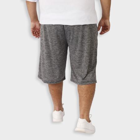 Imagem de Kit 2 Bermudas Dry Fit Masculina Plus Size Esporte Lazer Confort