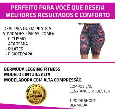 Kit 2 Shorts Legging Plus size academia Bermuda Feminina Fitness Academia  Cós Alto Plus Size - Confecção - Short Feminino - Magazine Luiza